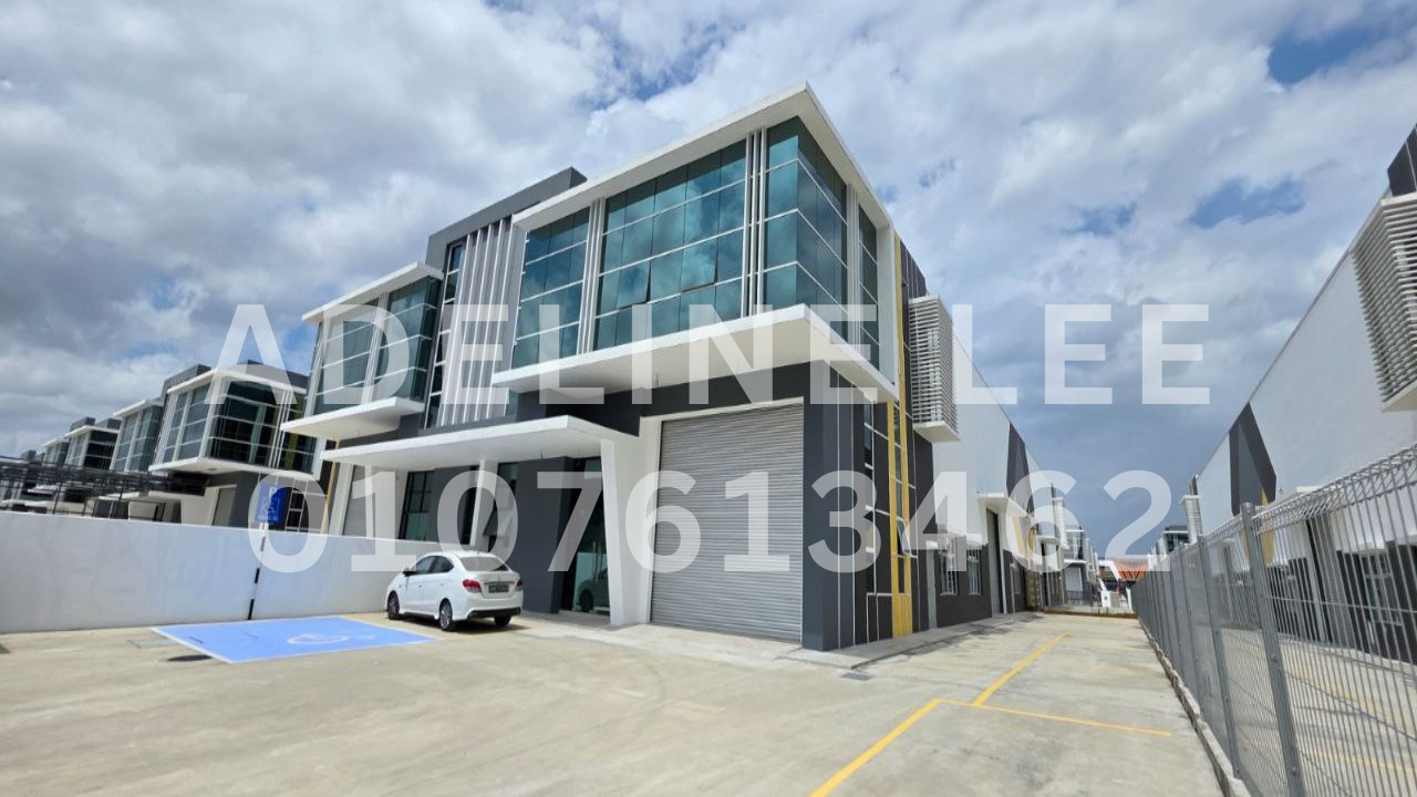 🏢 Desa Cemerlang Cluster Factory for Sale | 🏭 Medium Industrial Unit at Frontier Industrial Park, Ulu Tiram, Johor