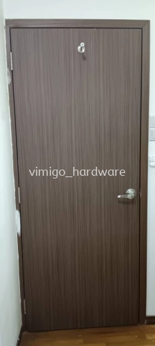 Vinyl Laminated Door with Compact infill  Room Door Interior Door 900mm x 2100mm and Below