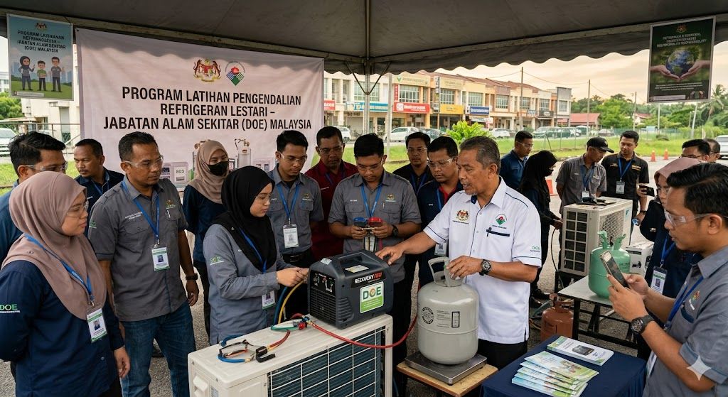 refrigerant handling training Malaysia DOE