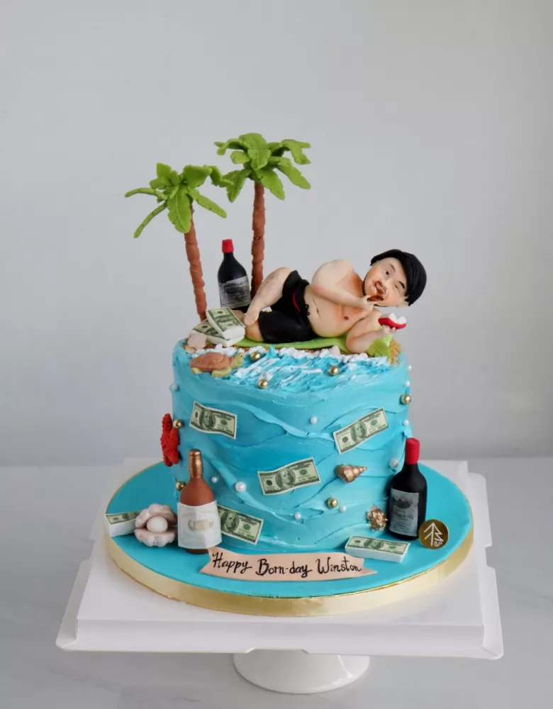 Boss Beach Cake
