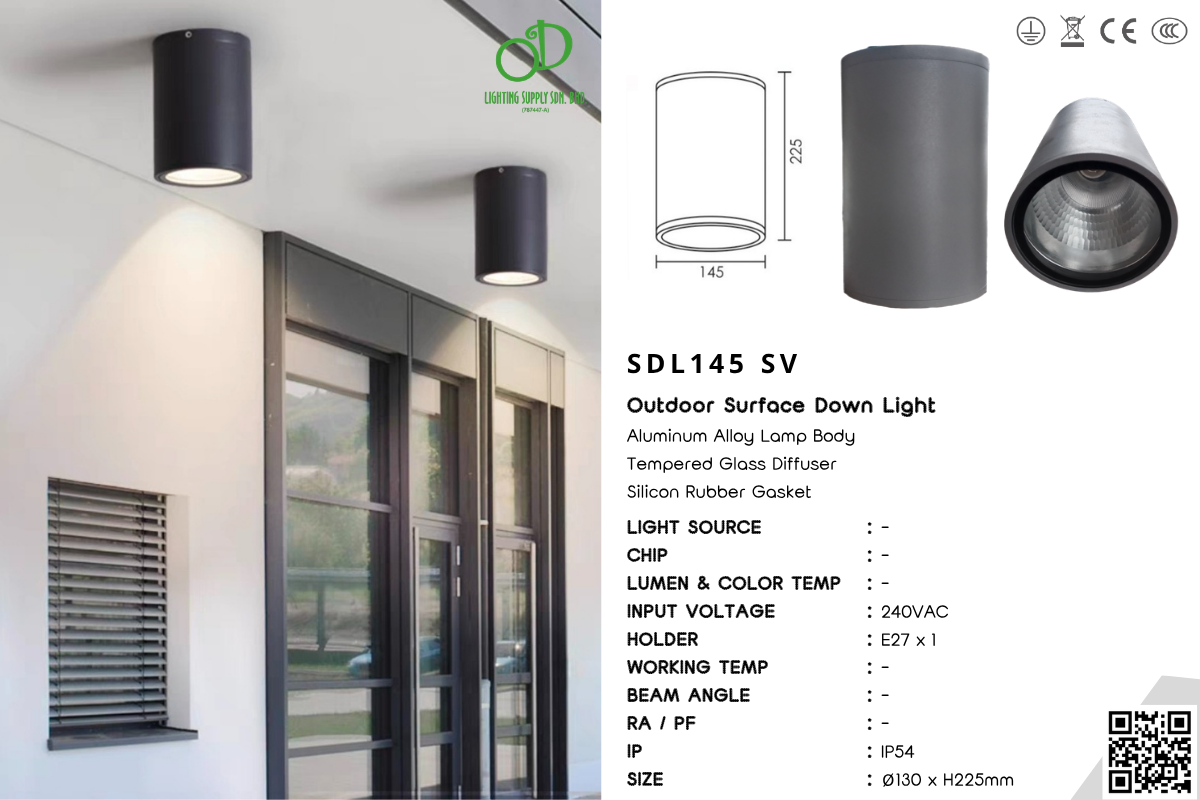 ​​​​​​​Outdoor Surface Downlight (SDL145 SV)