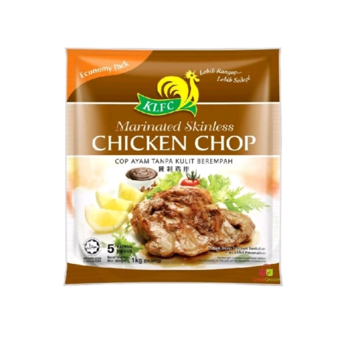 KLFC Marinated Skinless Chicken Chop 1kg