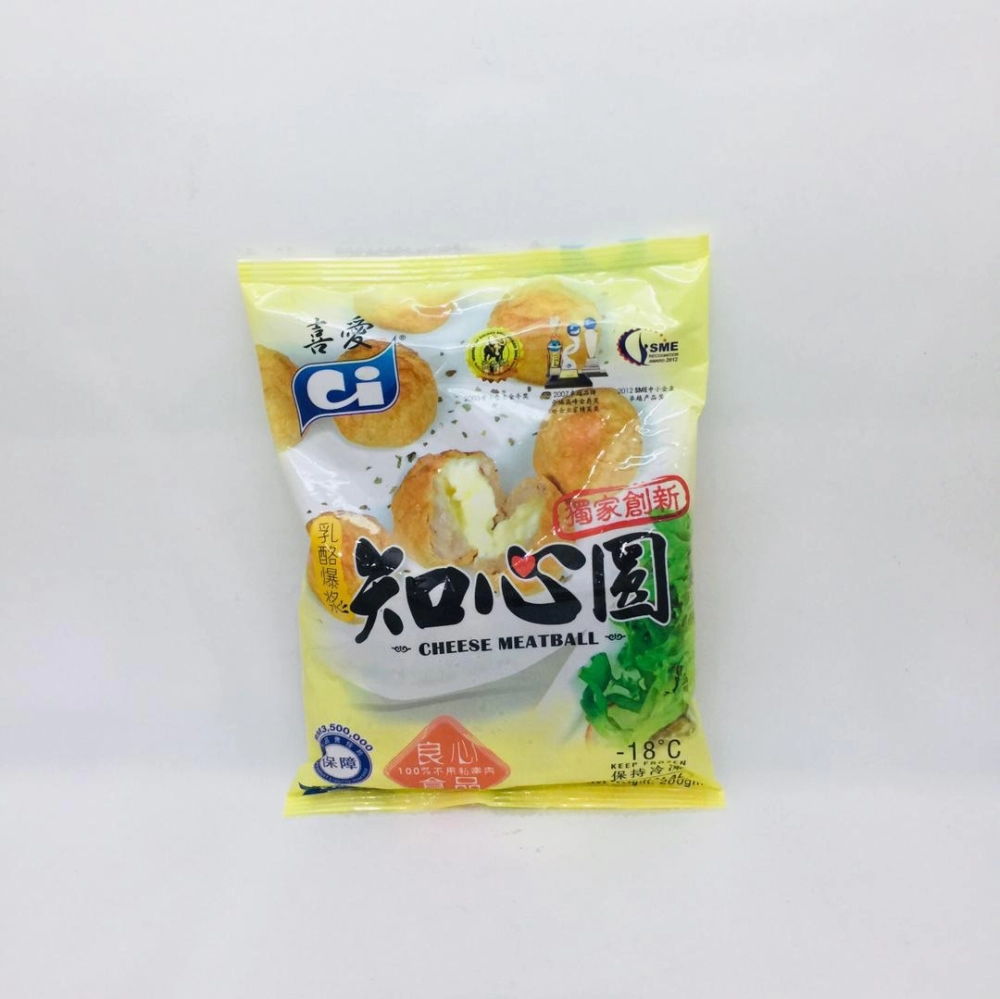 CI Cheese Meatball喜愛乳酪爆漿知心圓200g