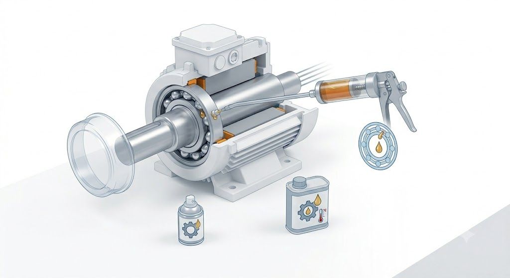 Lubrication Service for Electric Motor Bearings