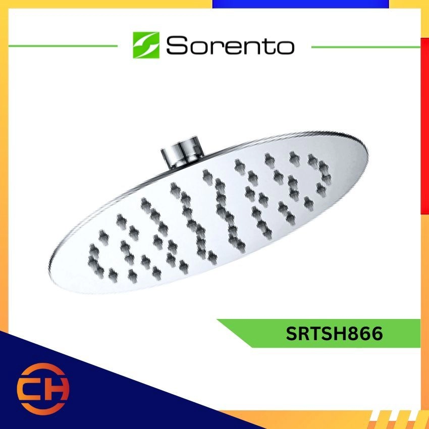 SORENTO BATHROOM SHOWER & BIDET SRTSH862 / SRTSH864 / SRTSH866  STAINLESS STEEL SUS 304 RAIN SHOWER HEAD ( Chrome )