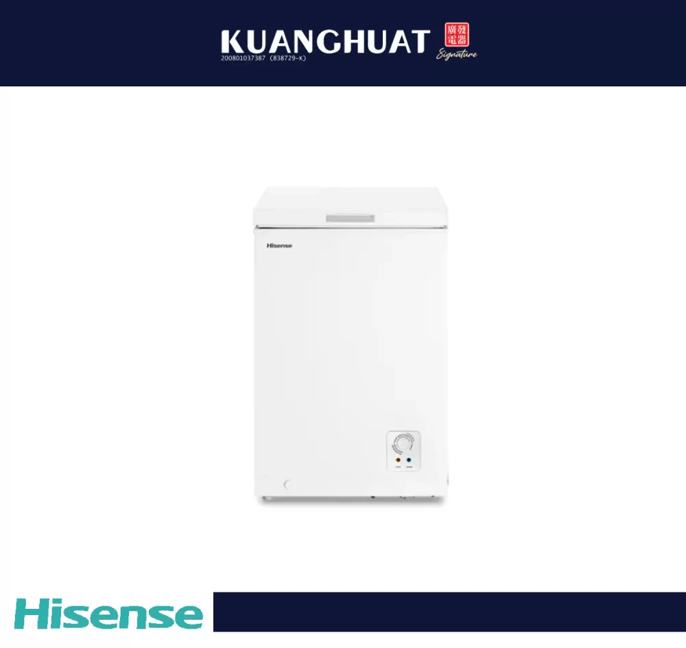 [PRE-ORDER 7 DAYS] HISENSE 128L Chest Freezer FC128D4BWPS