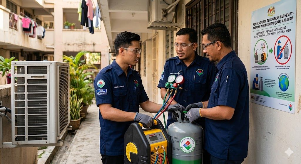 refrigerant handling DOE Malaysia
