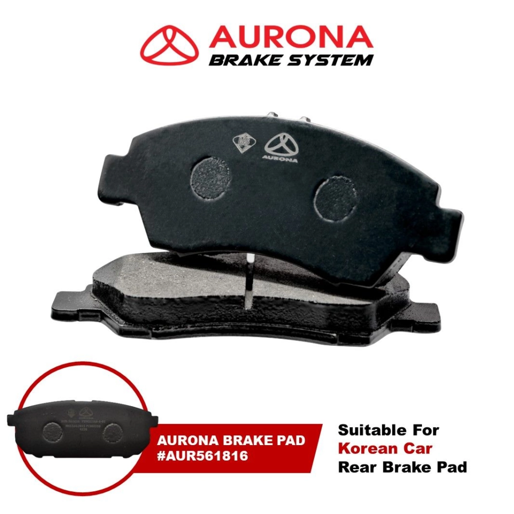 Aurona Brake Pad AUR561816 Rear Sorento