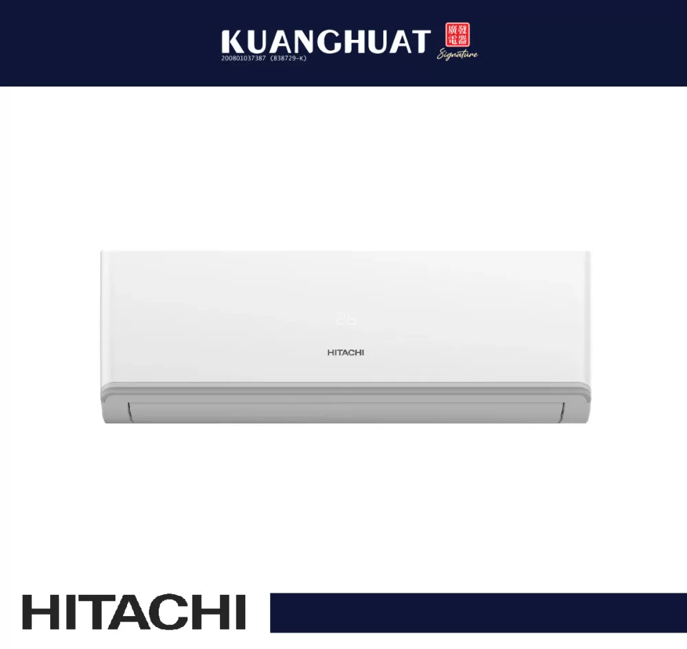 HITACHI 1.5HP AJ Series Standard Air Conditioner (R32) RAK-AJ13PCASM