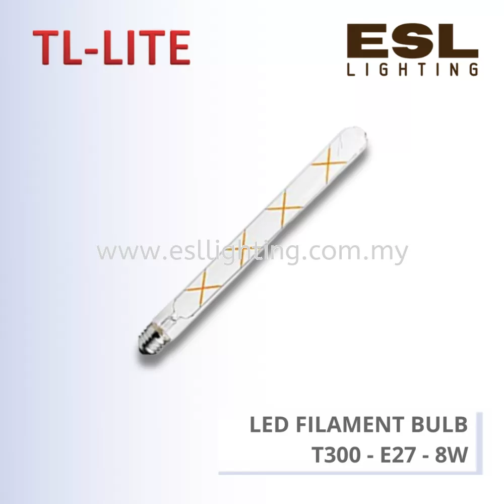 TL-LITE BULB - LED FILAMENT BULB - T300 GLOBE - E27 8W