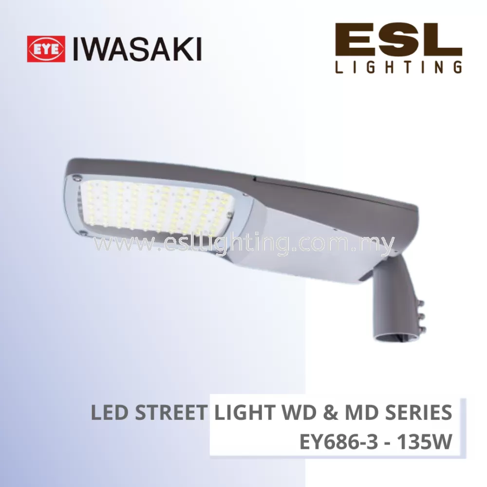 EYE IWASAKI LED Street Light WD & MD Series 135W -  EY686-3 [SIRIM]