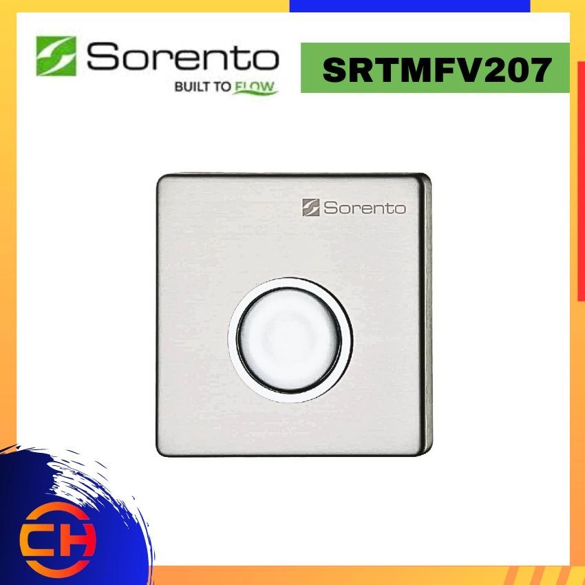 SORENTO CONCEALED MANUAL FLUSH VALVE SRTMFV207