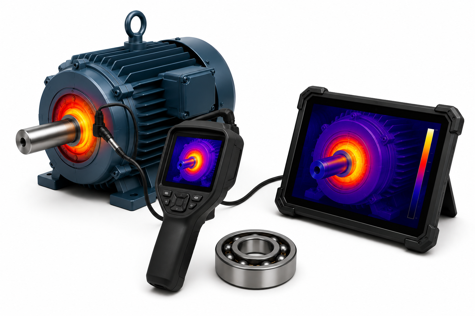 Electric Bearing Heat Build-Up Inspection Service
