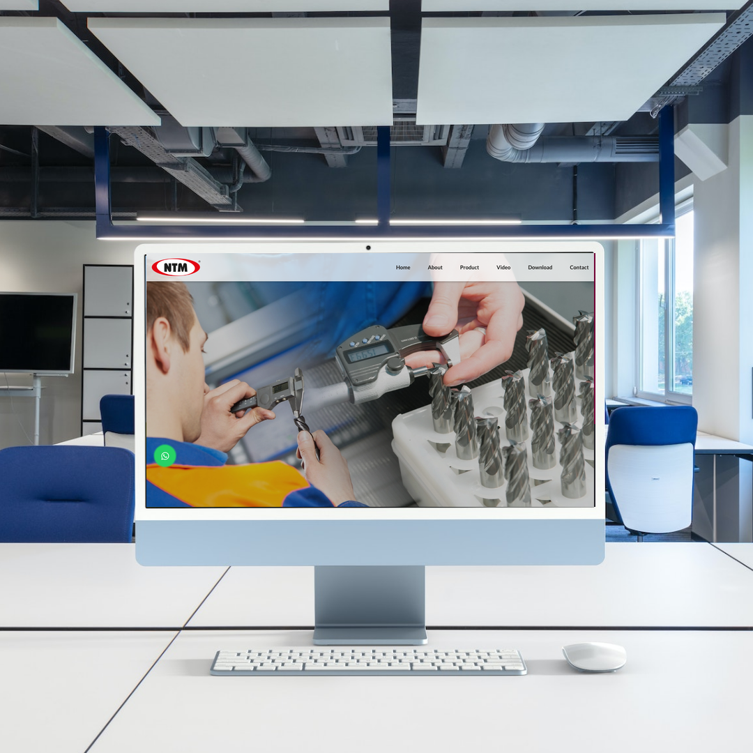 NEW-TECH METAL SDN BHD Website Design & SEO Case Study | Carbide End Mills & Grinding in Penang