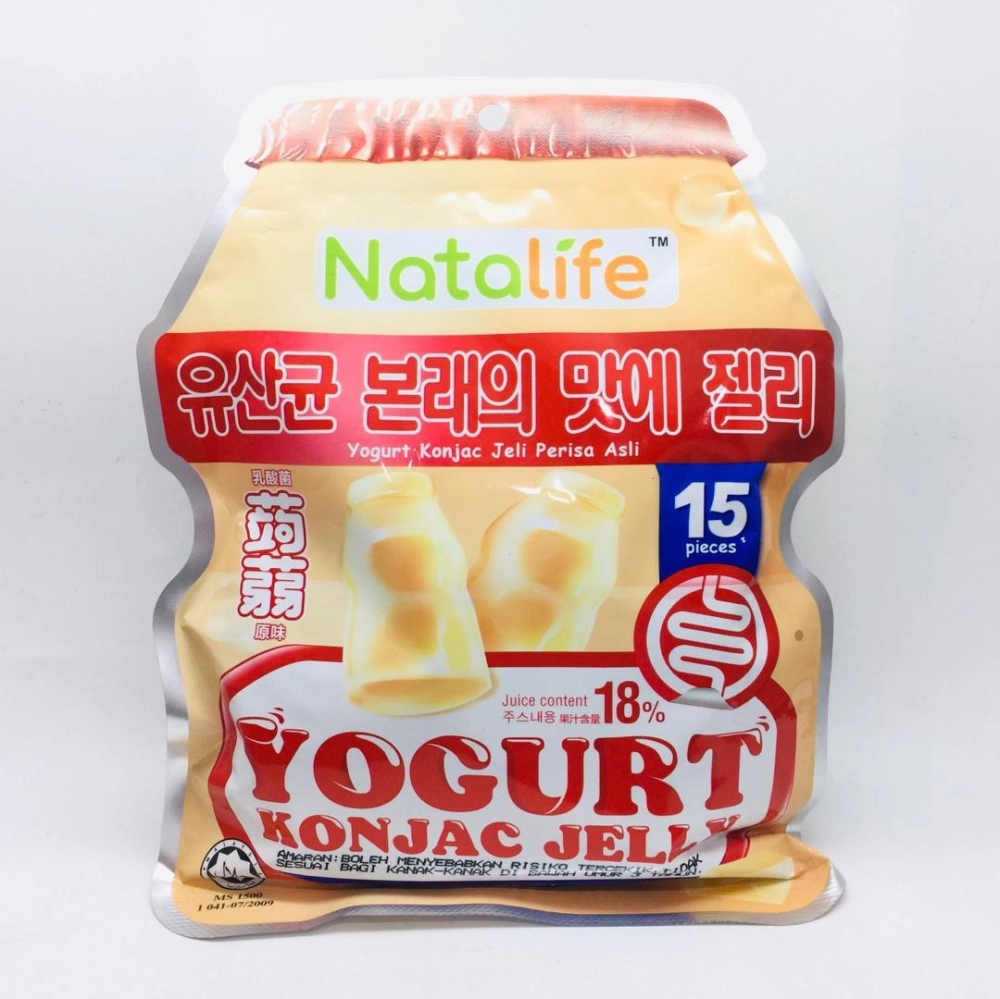 Natalife Yogurt Konjac Jelly 乳酸菌原味蒟蒻 300g