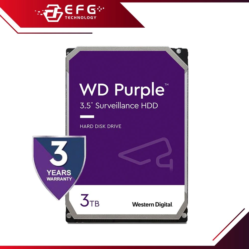 WD Harddisk 3TB