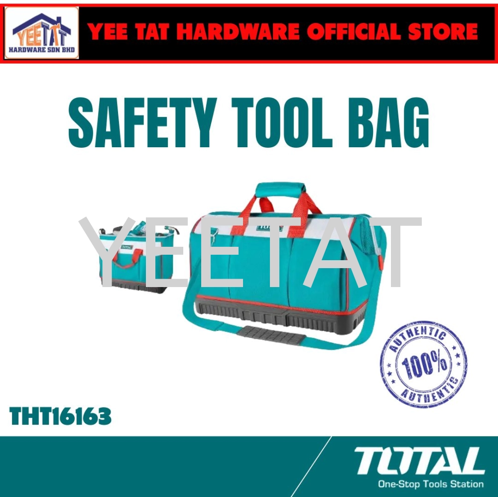 [ TOTAL ] SAFETY TOOL BAG 16" THT16163