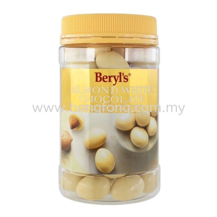 BERYL'S JAR-ALMOND WHITE CHOCO(400g)