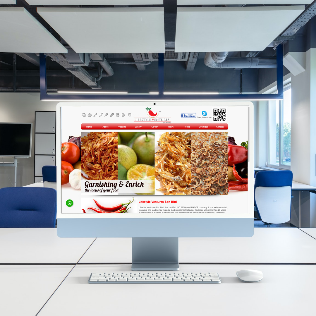 Chili Supplier Website Design & SEO | Kuala Lumpur
