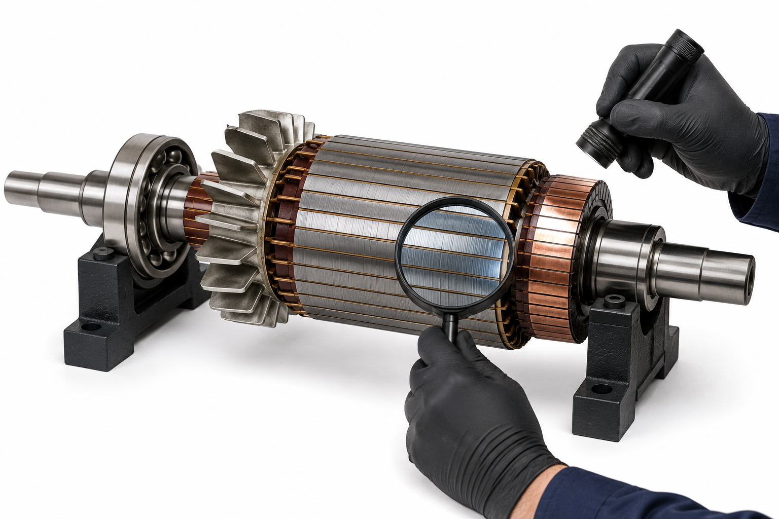 Electric Bearing Rotor Inspection Service
