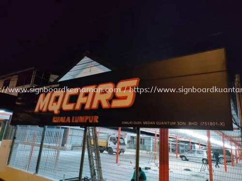 MQCARS 3D BOX UP LED FRONTLIT SIGNAGE SIGNBOARD AT  KEMAMAN TERENGGANU