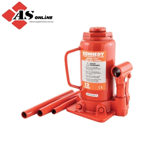 KENNEDY 12-Tonne 380mm Maximum Height Bottle Jack / Model: KEN5037860K