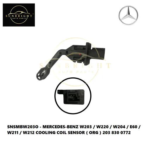 SNSMBW203O - MERCEDES-BENZ W203 / W220 / W204 / E60 / W211 / W212 COOLING COIL SENSOR ( ORG ) 203 830 0772