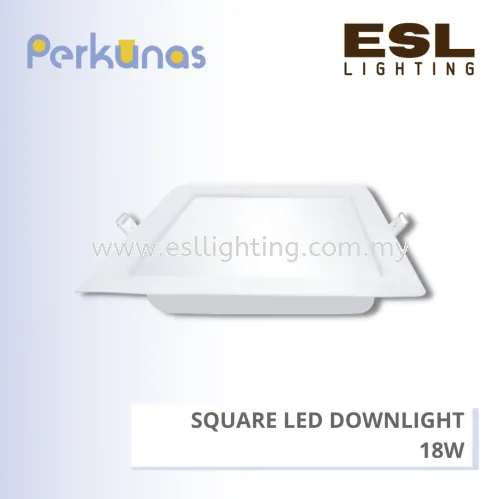 PERKUNAS SQUARE LED DOWNLIGHT - 18W