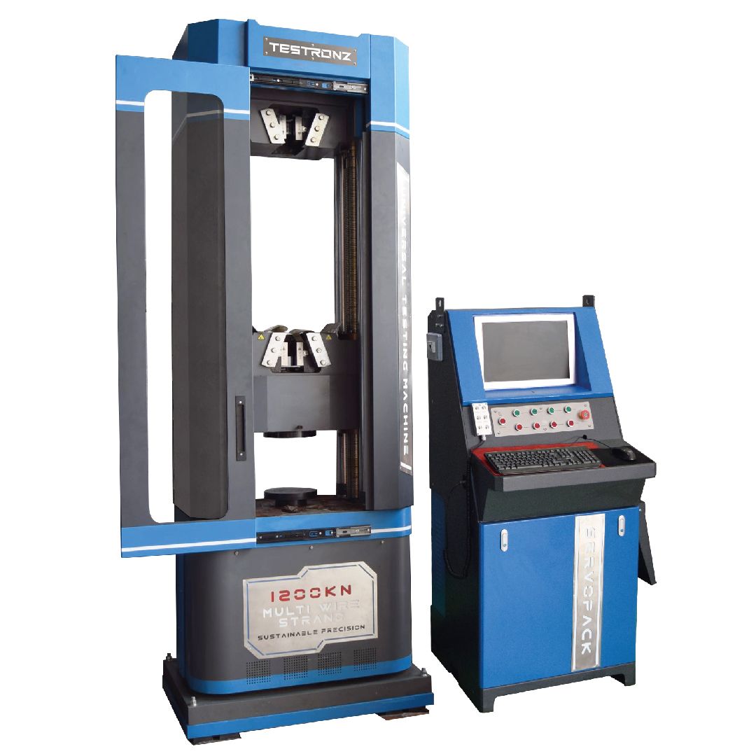 TT 6000 X 029 - Electro-Hydraulic Servo Control Universal Testing Machine (Multi Wire Steel Strand) 1200kN