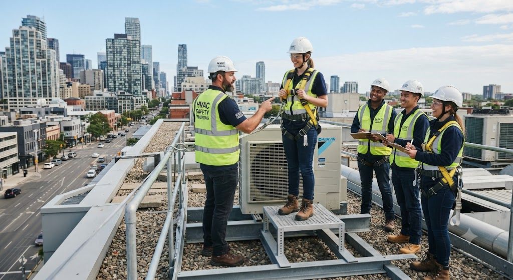 HVAC working at height safety training course