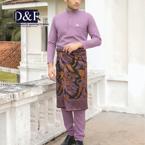 Baju Melayu Kain Berkualiti Premium - Pakaian Budaya Melayu Elegan | #OEM Busana Muslim