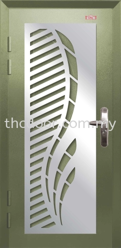 AP1-SS870 Security Door (Stainless Steel Grille)  