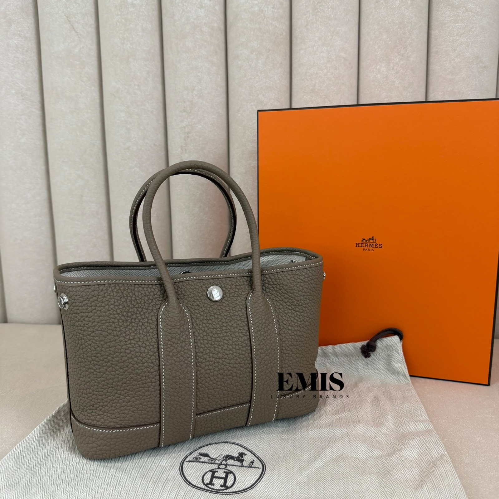 Hermes Garden Party Mini Etpupe- 全新名牌包包