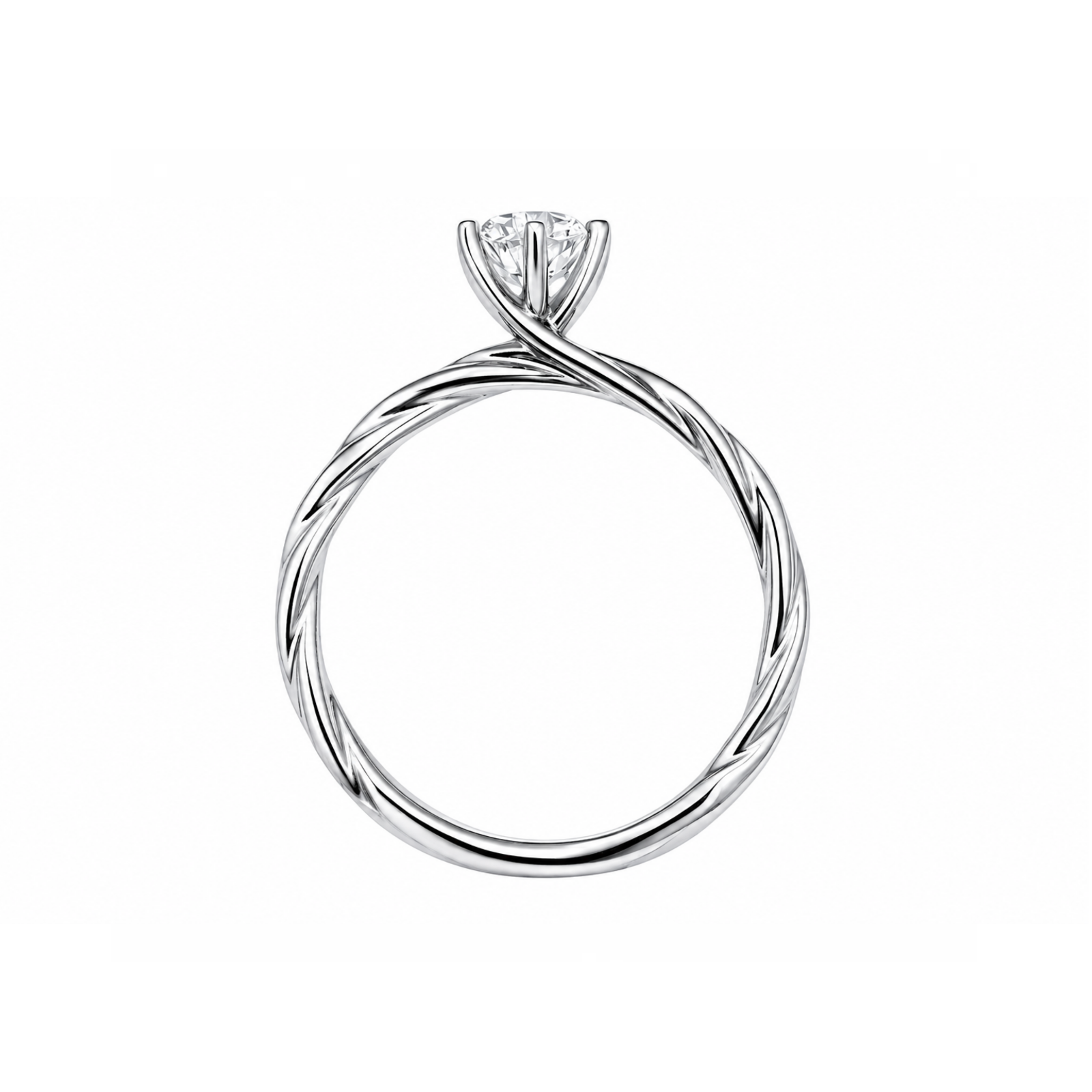 Roman & Co庐 Virellia Vine Engagement Ring
