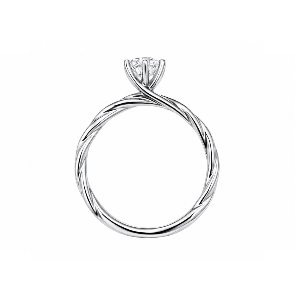 Roman & Co庐 Virellia Vine Engagement Ring