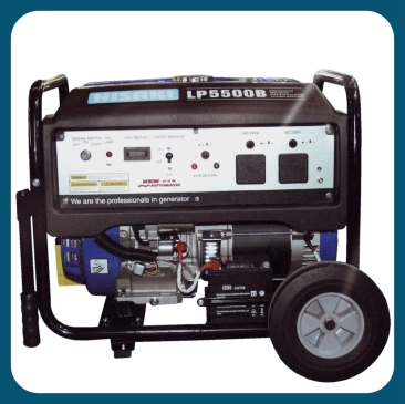 HISAKI LB5500B 5500w 4-Stroke Gasoline Power Generator