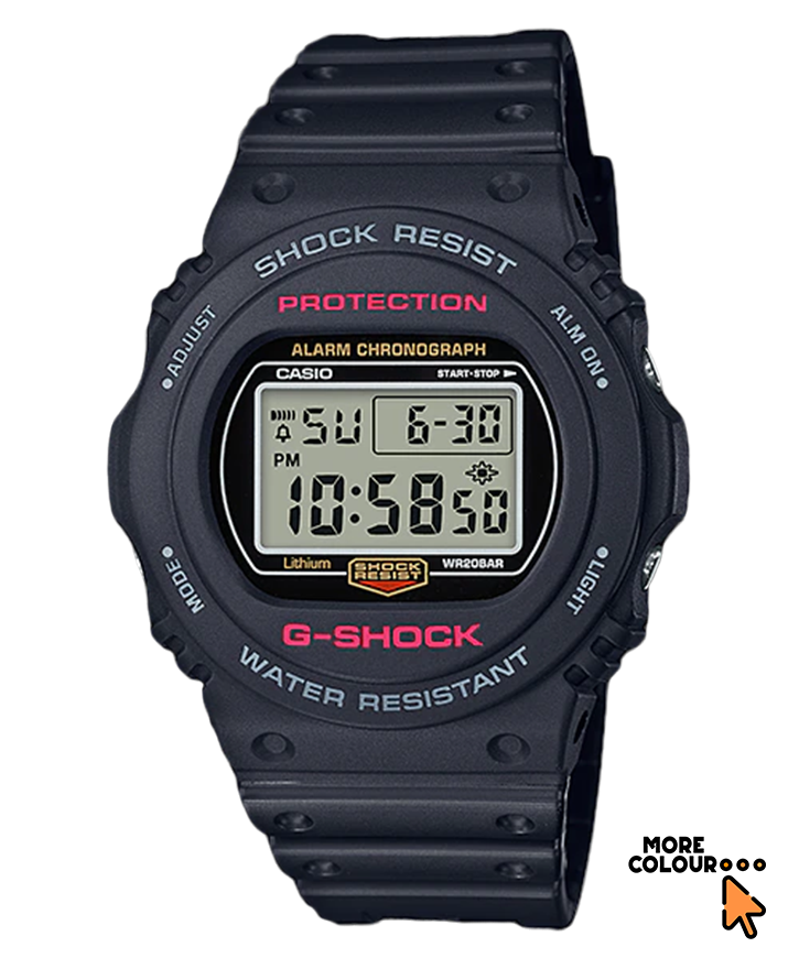 DW-5750E | G-Shock Classic Round-face Design