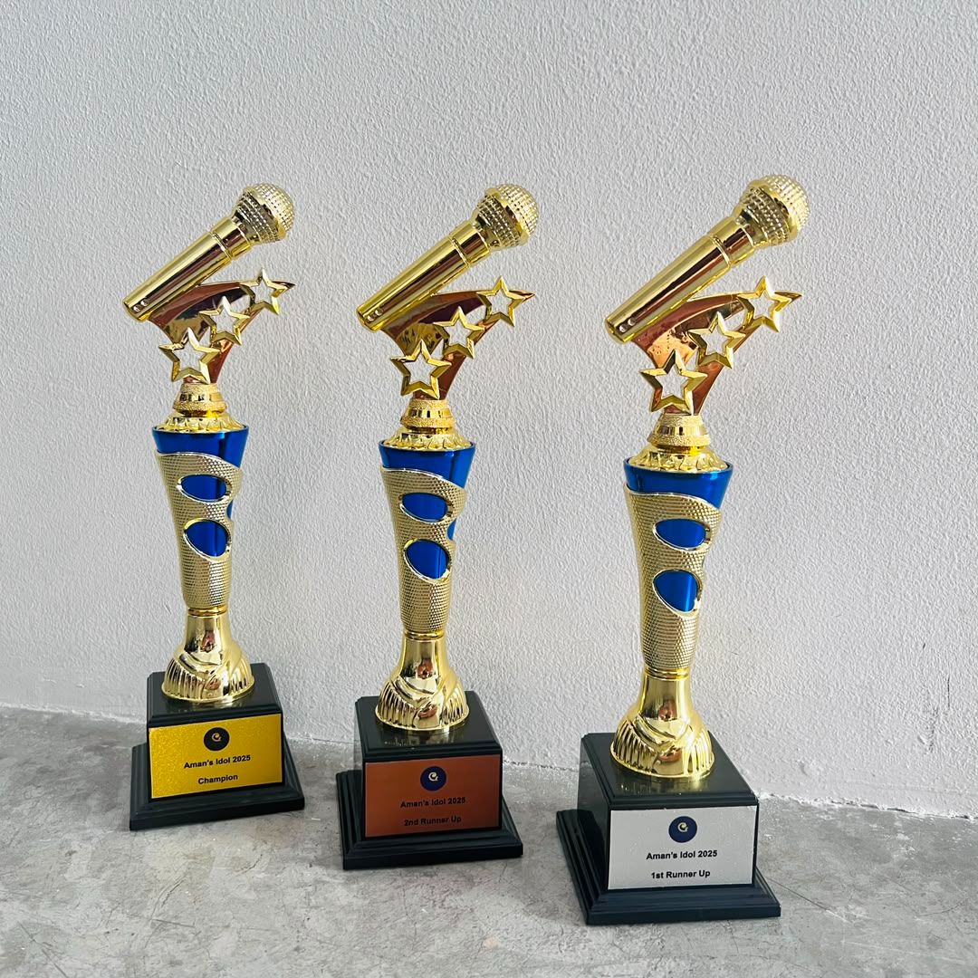 Economy Trophy Microphone 19497
