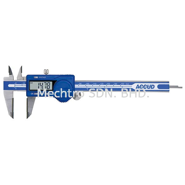 "ACCUD" Digital Caliper Series 116 (Carbide Tipped Jaws) 