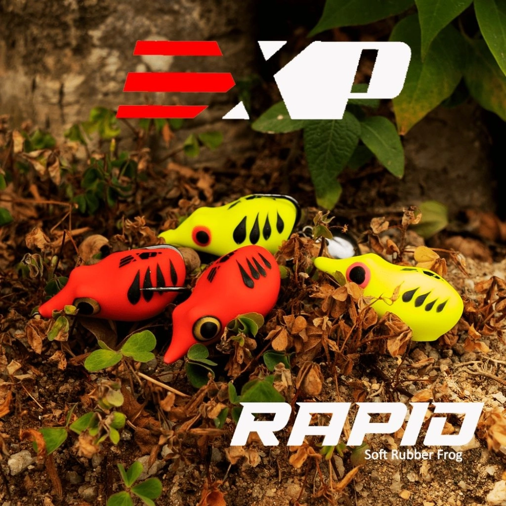 EXP RAPID Soft Rubber Frog**BUY 1 FREE 1**