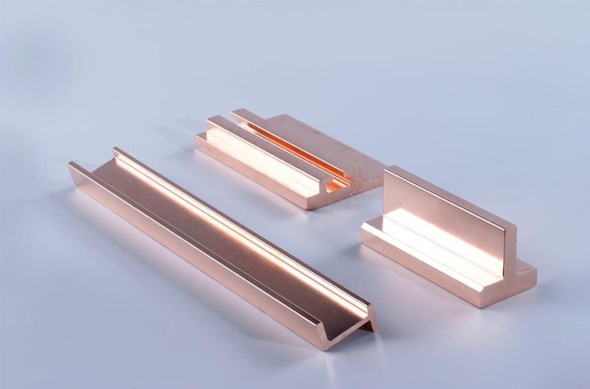 Channel, T-Section & Stepped Copper Busbars