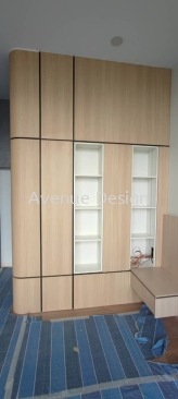 Bedroom Divider Cabinet Work at The Waltz, OUG