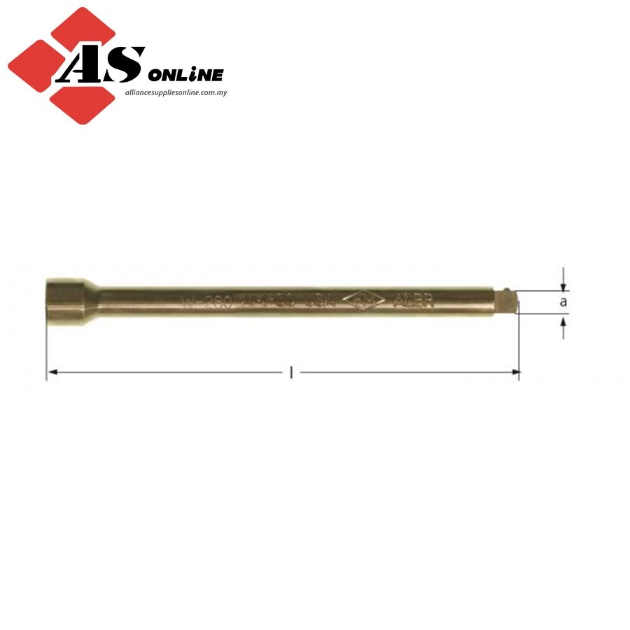 AMPCO Extension Bar 1/4" Drive - 50mm / Model: CA5050