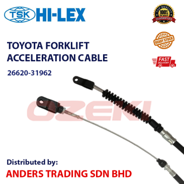 TSK HI-LEX Forklift Acceleration Brake Cable for Toyota 26620-31962