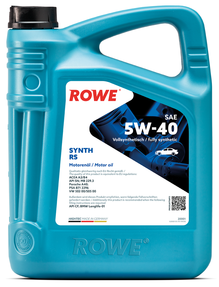 HIGHTEC SYNTH RS SAE 5W-40