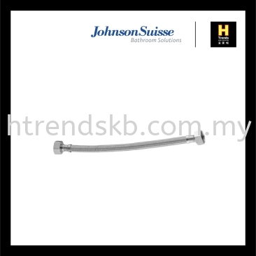 Johnson Suisse Stainless Steel Reinforced  Flexible Hose 300mm (WBFA300713CP)