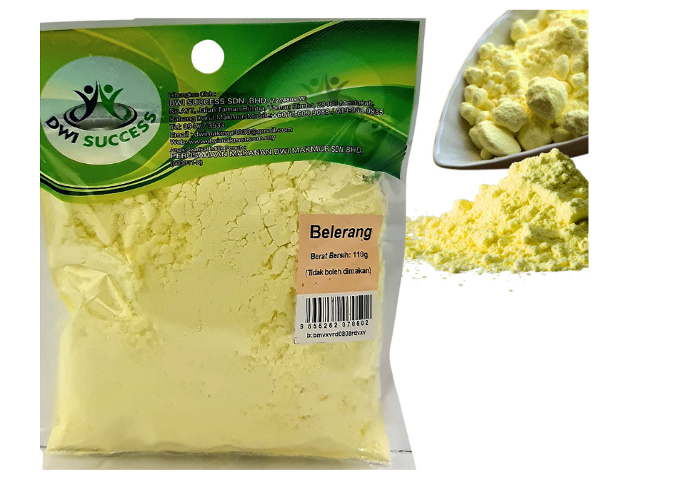 Belerang 110G RM2.50 X 10 Unit C.Dwi Success