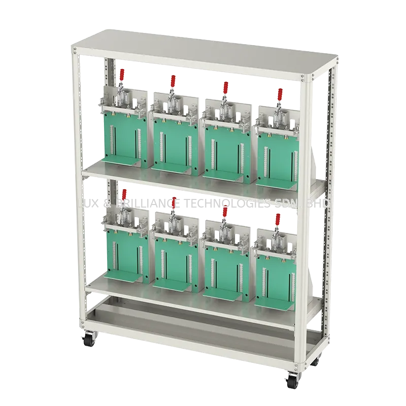 PDCJ-F1-ZJ-200A-8CH-D1 - 200A Prismatic Cell Rack NEWARE ACCESSORIES ...