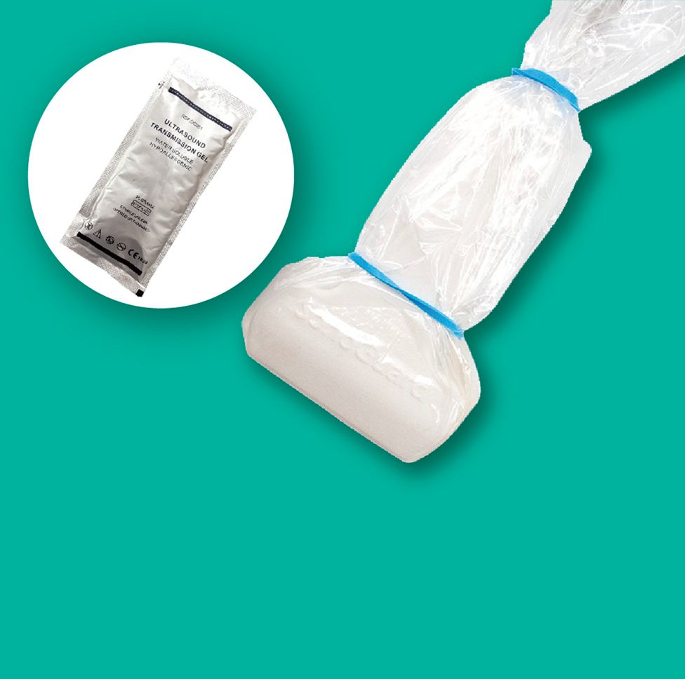 Sterile Non Adhesive Ultrasound Probe Cover with Gel