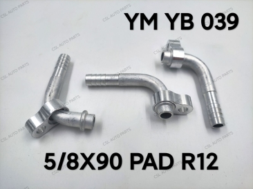 YM YB 039 5/8 X 90 PAD R12 Fitting